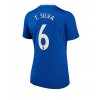 Damen Fußballbekleidung Chelsea Thiago Silva #6 Heimtrikot 2022-23 Kurzarm